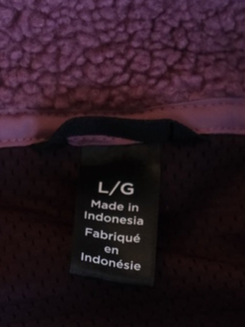 cotopaxi Lavender Half-Zip Sherpa Pullover - Picture 4 of 4